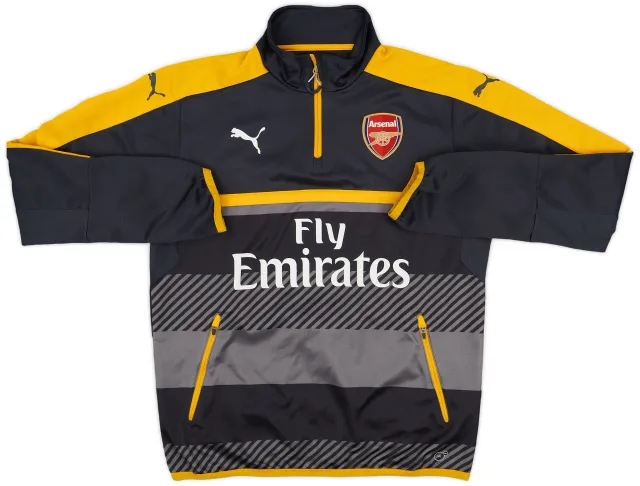2015-16 Arsenal Puma 1/4 Zip Drill Top - 9/10 - (L)