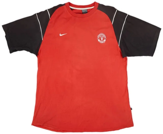 2003-04 Manchester United Nike Training Shirt - 8/10 - (XL)