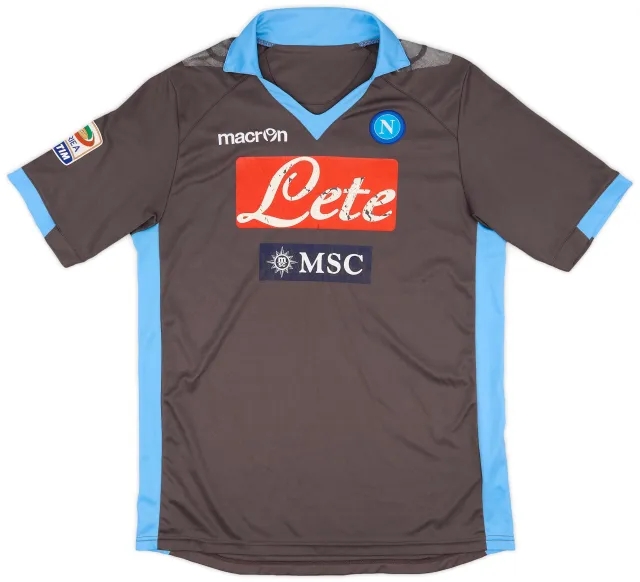 Macron 2011-12 Napoli Away Shirt - 4/10 - (M)
