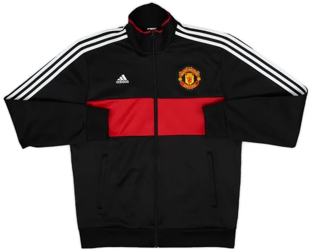 2016-17 Manchester United adidas Track Jacket - 9/10 - (L)