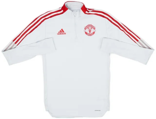 2021-22 Manchester United adidas Track Jacket - 7/10 - (XS)