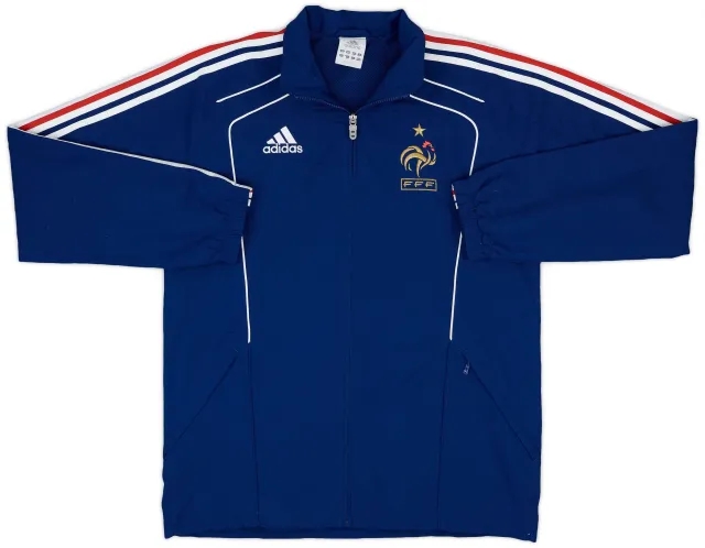 2009-10 France adidas Track Jacket - 8/10 - (M)