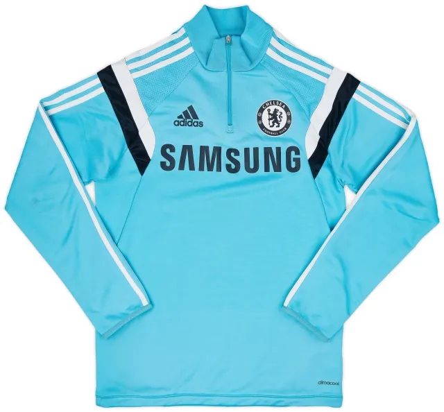 2014-15 Chelsea adidas 1/4 Zip Training Top - 7/10 - (S)