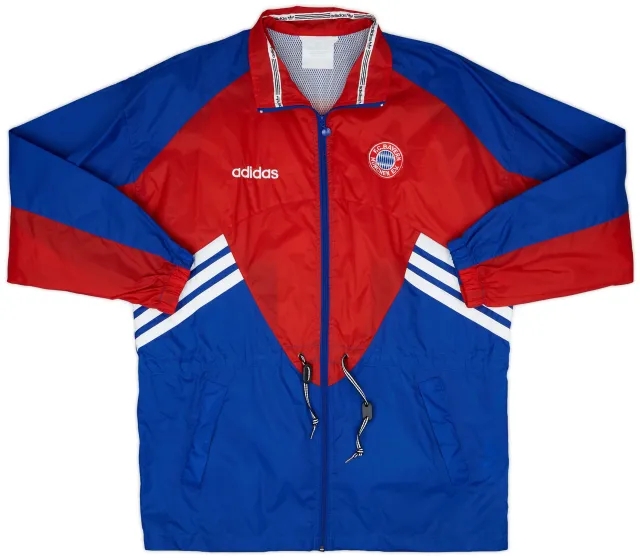 1995-96 Bayern Munich adidas Rain Jaket - 9/10 - (XXL)