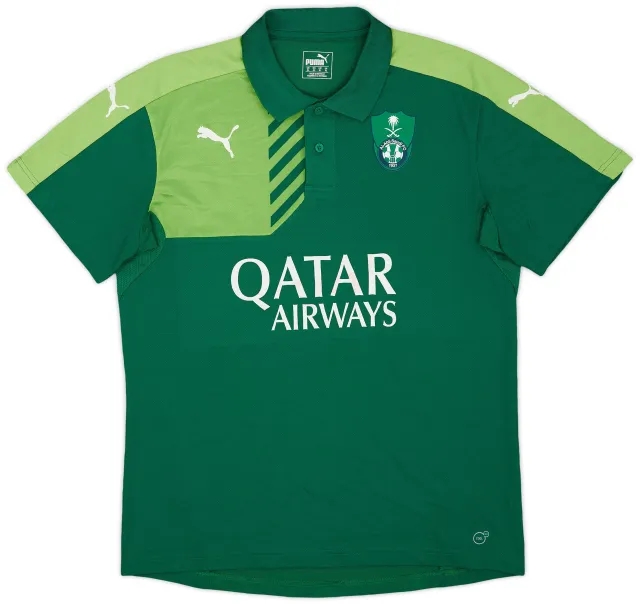 2015-16 Al-Ahli Saudi Nike Polo Shirt - 7/10 - (XL)
