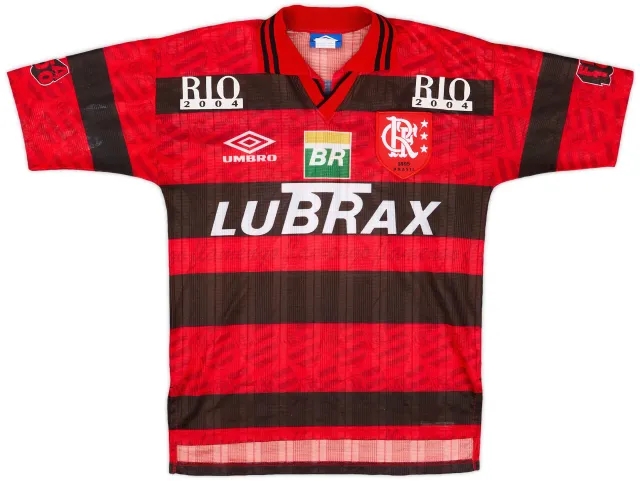 Umbro 1996-97 Flamengo Home Shirt #10 - 9/10 - (M)