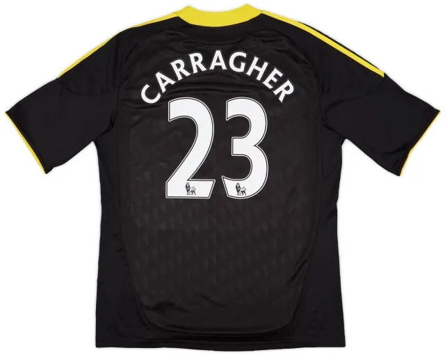 adidas 2010-11 Liverpool Third Shirt Carragher #23 - 8/10 - (L)