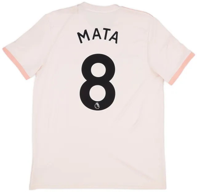 adidas 2018-19 Manchester United Away Shirt Mata #8 - 7/10 - (L)