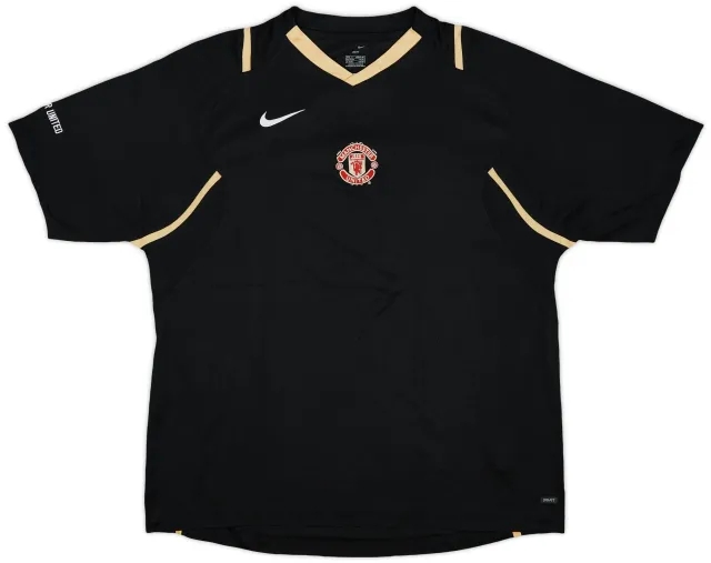 2006-07 Manchester United Nike Training Shirt - 7/10 - (L)