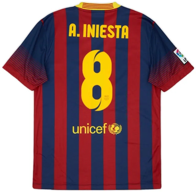 Nike 2013-14 Barcelona Home Shirt Messi #10 - 8/10 - (XXL)
