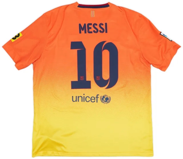 Nike 2012-13 Barcelona Away Shirt Messi #10 - 9/10 - (XL)