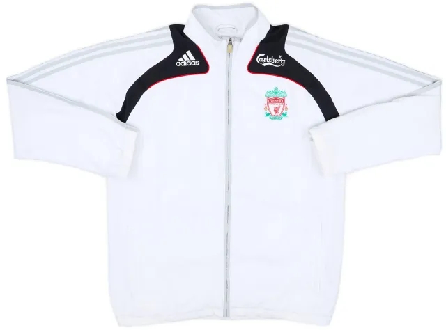 2008-09 Liverpool adidas Track Jacket - 7/10 - (L)