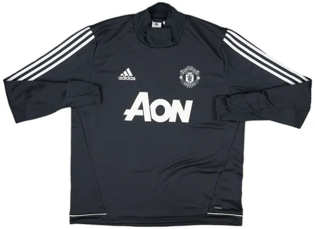 2017-18 Manchester United adidas Training Top - 8/10 - (XL)