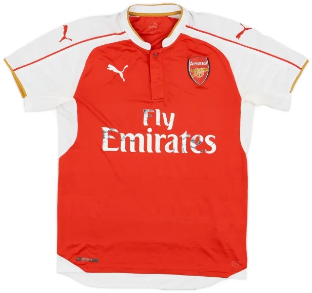Puma 2015-16 Arsenal Home Shirt - 5/10 - (M)
