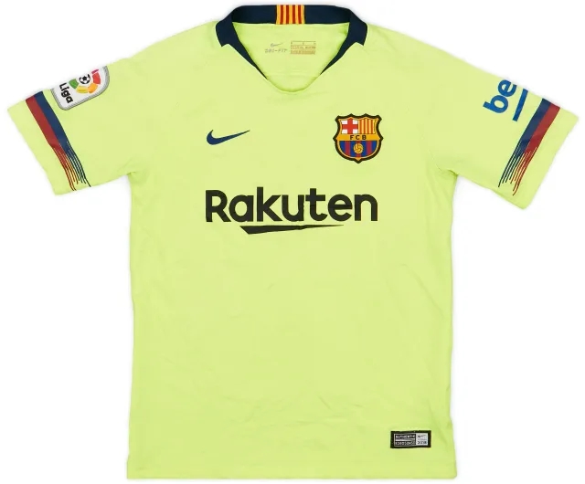 Nike 2018-19 Barcelona Away Shirt - 7/10 - (M.Boys)