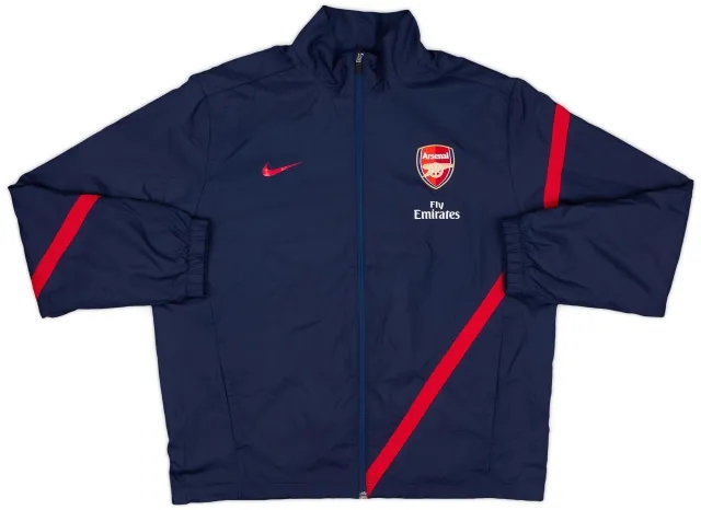 2011-12 Arsenal Nike Track Jacket - 8/10 - (XL)