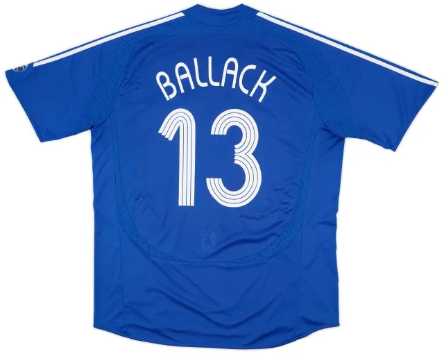 adidas 2006-08 Chelsea Home Shirt Ballack #13 - 7/10 - (3XL)