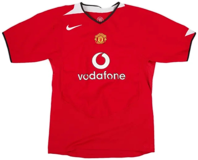 Nike 2004-06 Manchester United Home Shirt - 7/10 - (XL.Boys)