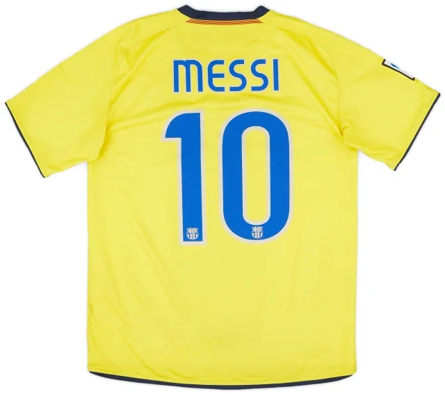 Nike 2008-10 Barcelona Away Shirt Messi #10 - 7/10 - (S)