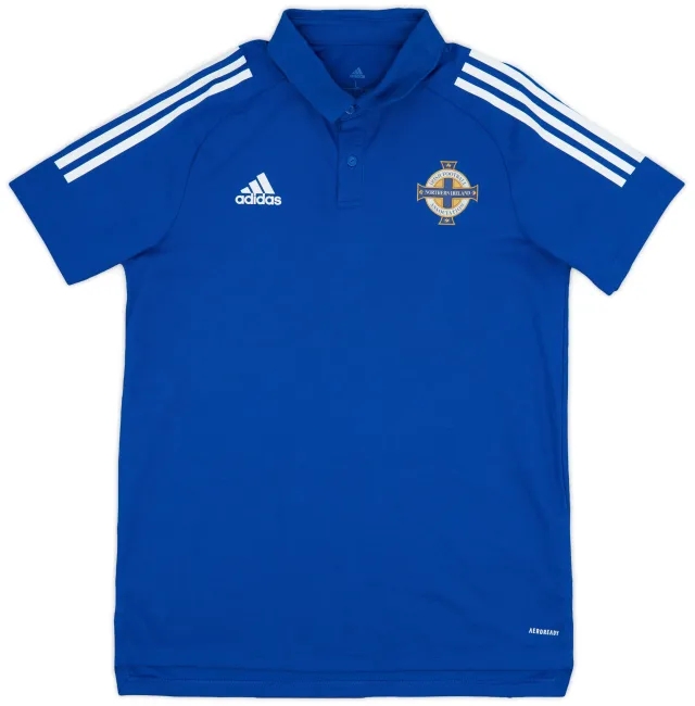 2019-20 Northern Ireland adidas Polo Shirt - 9/10 - (L)