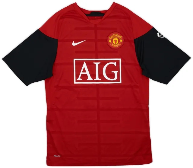 2009-10 Manchester United Nike Training Shirt - 7/10 - (S)