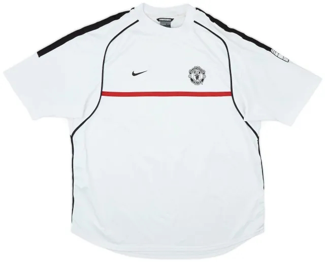 2002-03 Manchester United Nike Training Shirt - 8/10 - (XXL)