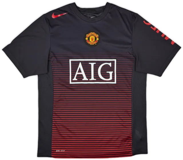 2010-11 Manchester United Nike Training Shirt - 8/10 - (M)