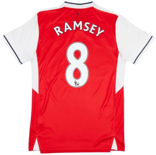 Puma 2016-17 Arsenal Home Shirt Ramsey #8 - 8/10 - (S)
