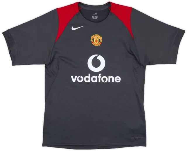 2005-06 Manchester United Nike Training Shirt - 8/10 - (M)