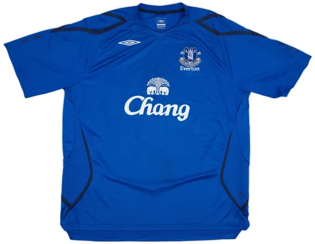 2007-08 Everton Umbro Training Shirt - 8/10 - (3XL)