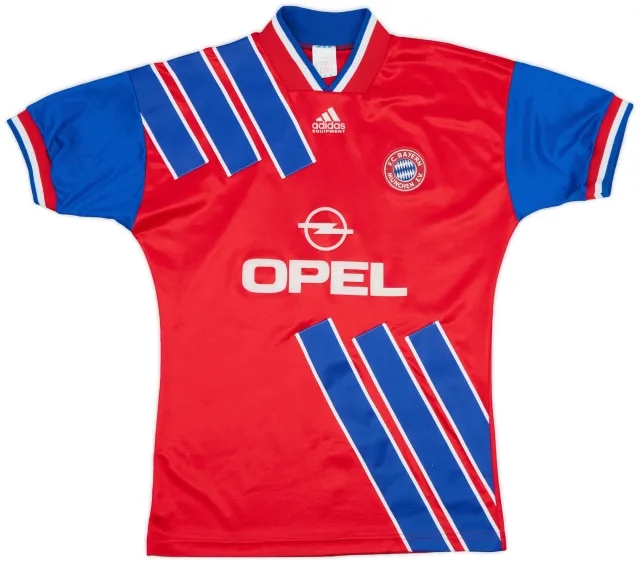 adidas 1993-95 Bayern Munich Home Shirt #11 - 7/10 - (S)