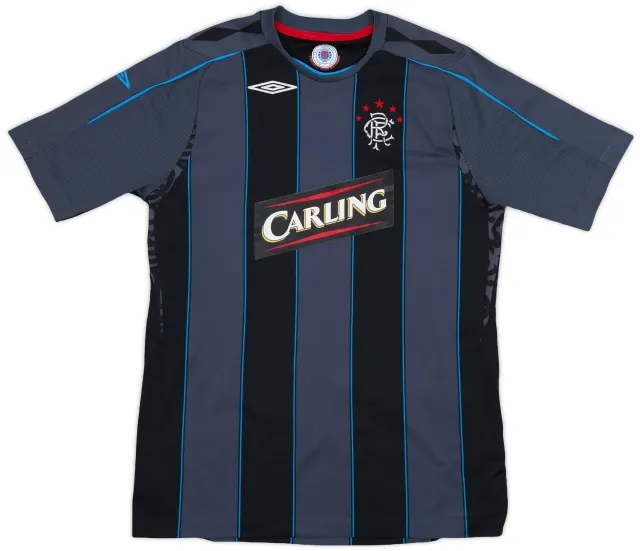 Umbro 2007-08 Rangers Third Shirt - 7/10 - (XL.Boys)