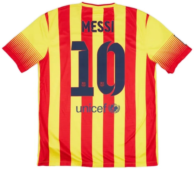 Nike 2013-15 Barcelona Away Shirt Messi #10 - 8/10 - (L)