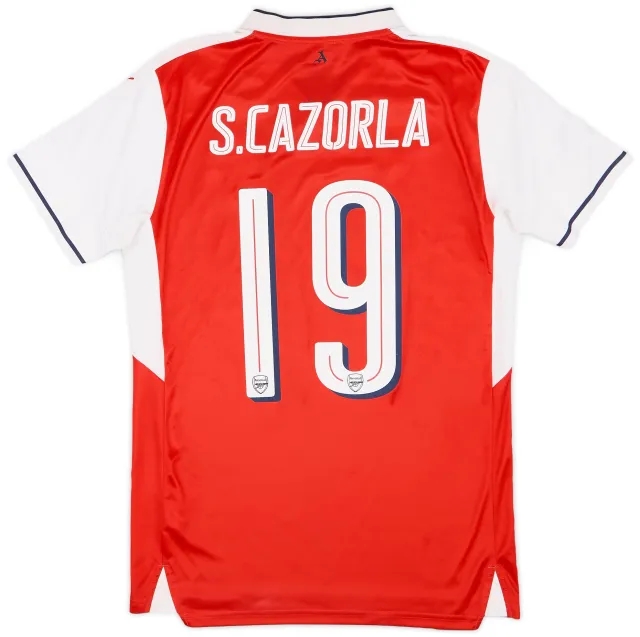 Puma 2016-17 Arsenal Home Shirt S.Cazorla #19 - 6/10 - (S)