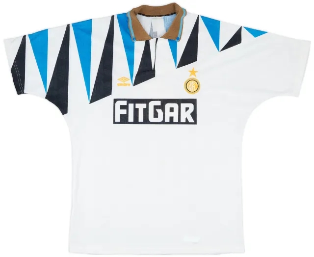 Umbro 1991-92 Inter Milan Match Issue Away Shirt #2