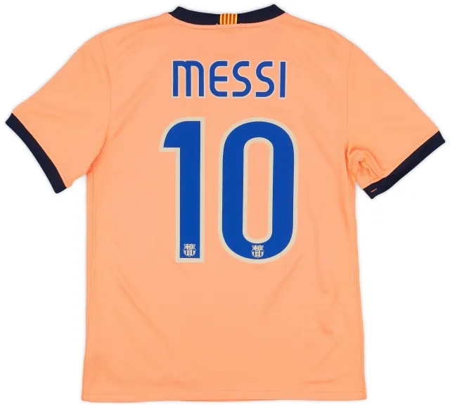Nike 2009-10 Barcelona Away Shirt Messi #10 - 8/10 - (S)