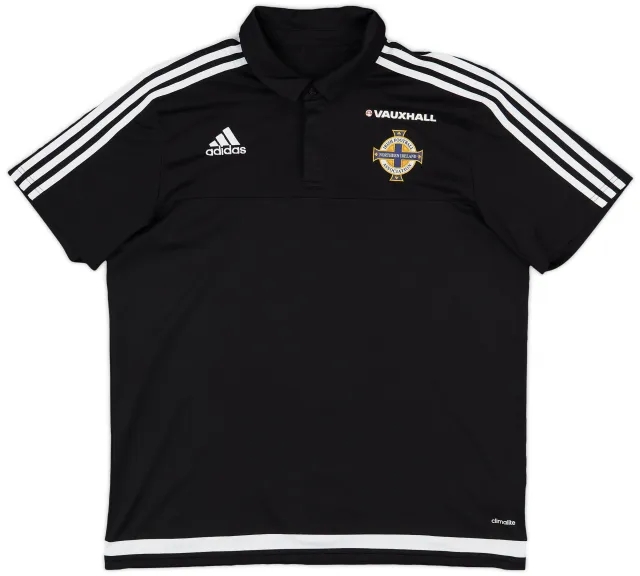 2016-17 Northern Ireland adidas Polo Shirt - 9/10 - (XL)