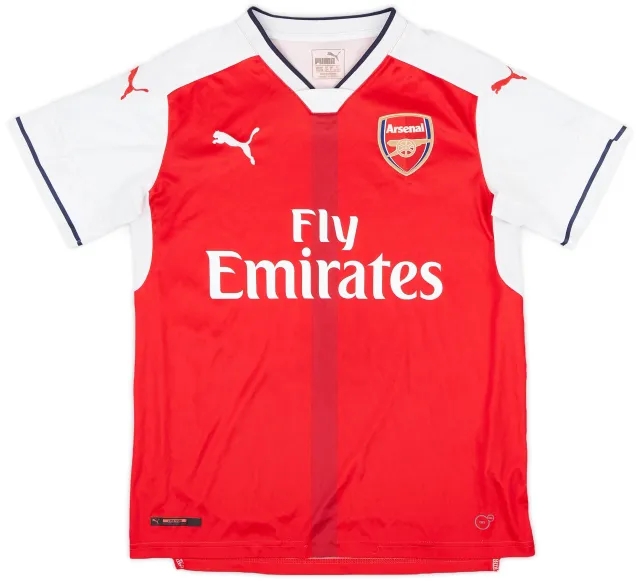 Puma 2016-17 Arsenal Home Shirt - 8/10 - (L.Boys)