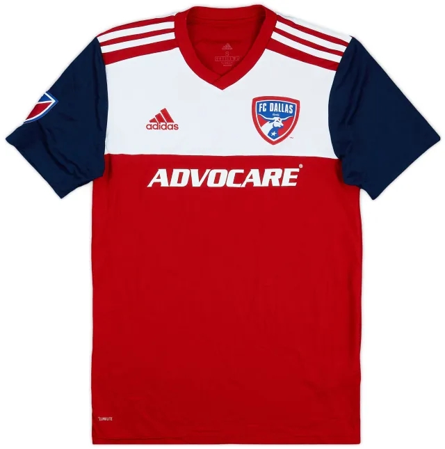 adidas 2018-19 FC Dallas Home Shirt - 8/10 - (S)