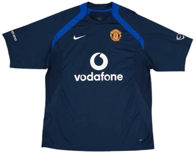 2005-06 Manchester United Nike Training Shirt - 8/10 - (L)
