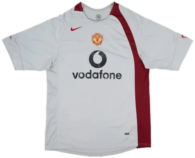 2004-05 Manchester United Nike Training Shirt - 8/10 - (L)