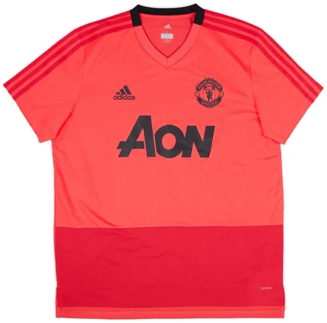 2018-19 Manchester United adidas Training Shirt - 10/10 - (L)