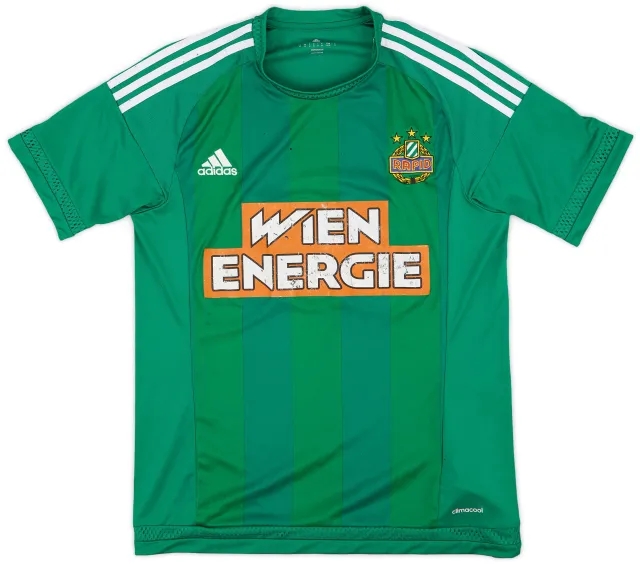 adidas 2015-16 Rapid Vienna Home Shirt - 4/10 - (M)