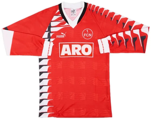 Puma 1994-95 Nurnberg Home L/S Shirt - 9/10 - (XS)
