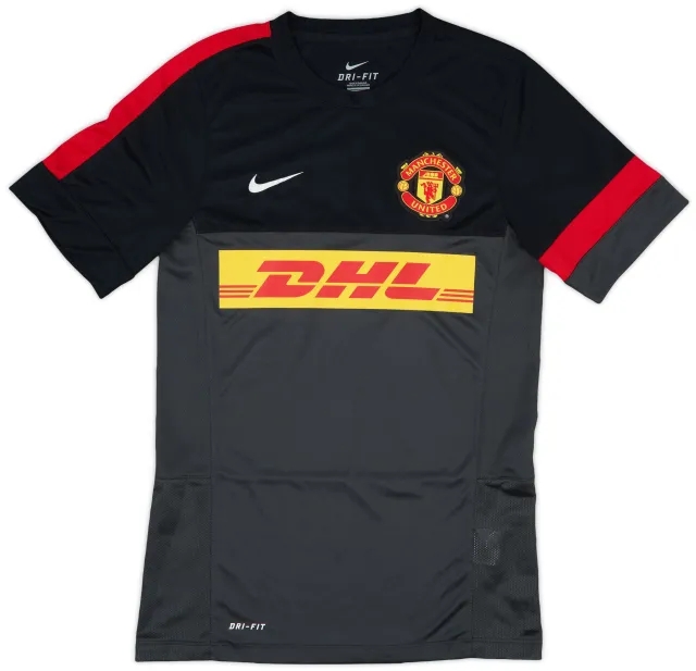 2012-13 Manchester United Nike Training Shirt - 8/10 - (XL)