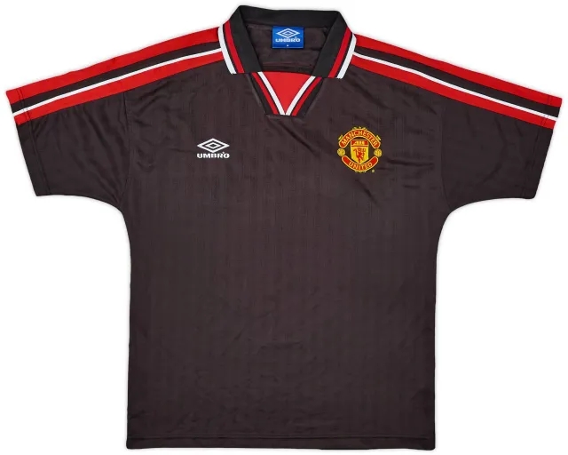 1998-99 Manchester United Umbro Training Shirt - 9/10 - (M)