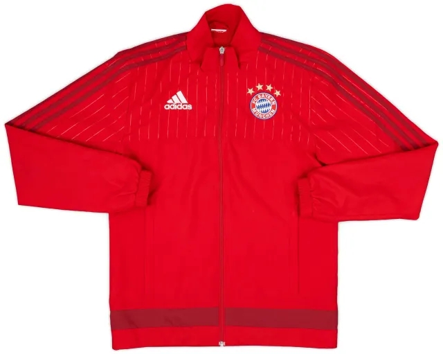 2015-16 Bayern Munich adidas Track Jacket - 7/10 - (S)