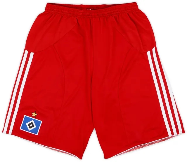 adidas 2010-11 Hamburg Home Shorts - 8/10 - (XL.Boys)