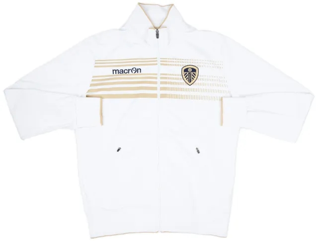 2013-14 Leeds United Macron Track Jacket - 6/10 - (XL)
