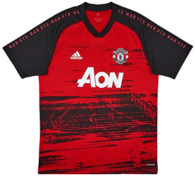 2020-21 Manchester United adidas Training Shirt - 10/10 - (L)